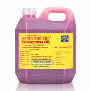 Lemongrass Oil – 1000 ml | Helps Relieve Joint Pain, Sprain & Backache